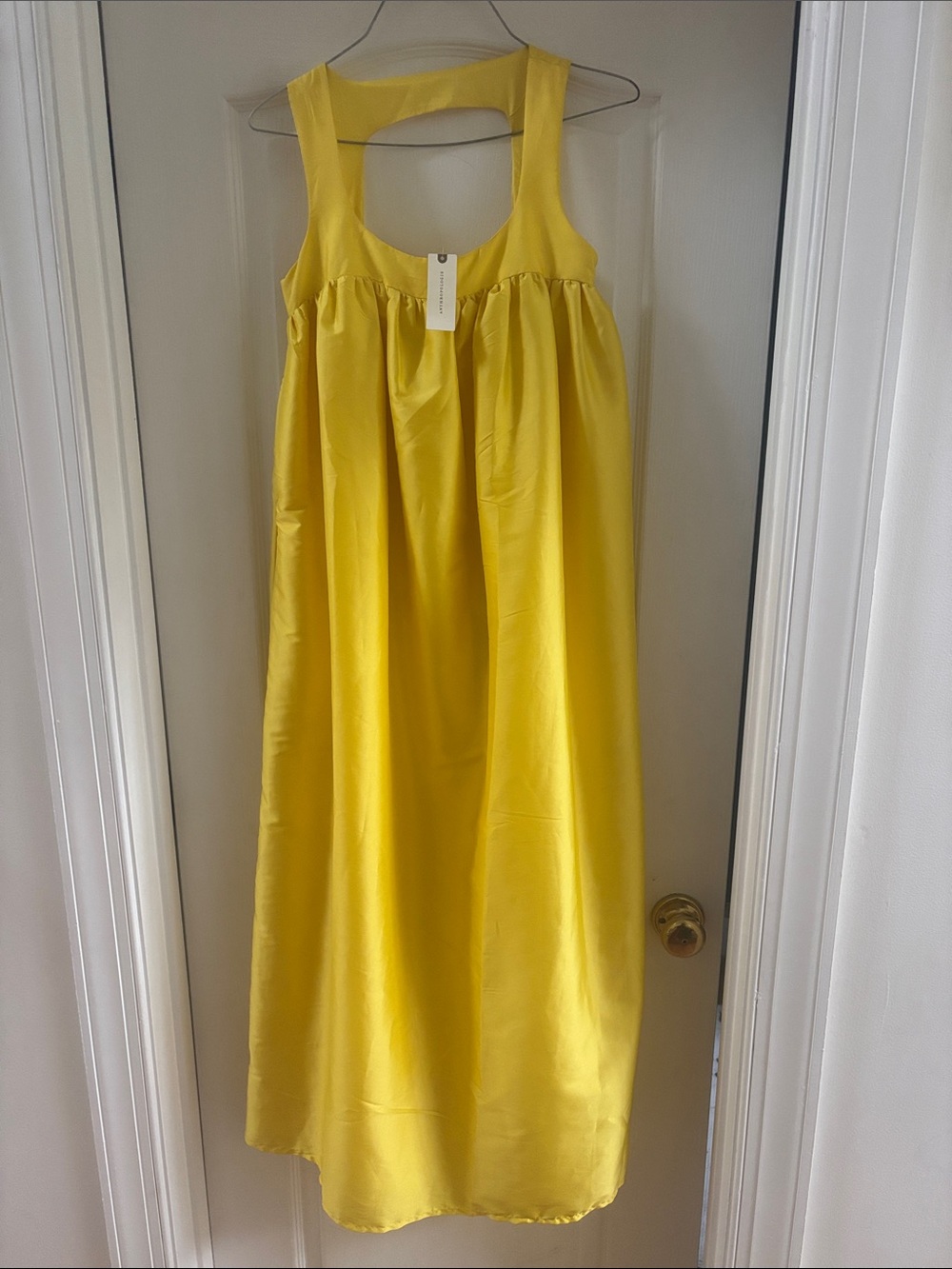 Anthropologie Bright Yellow Sleeveless Sundress for Girls